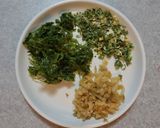 ザーサイとあおさのみそまる作り方1写真