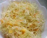 レンジで温野菜♥ミルクチーズキャベツ作り方1写真