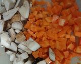 海老と豆腐春巻きinしいたけと枝豆作り方3写真