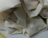 海老と豆腐春巻きinしいたけと枝豆作り方5写真