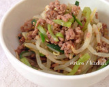 豆苗としいたけの中華風味噌炒め作り方8写真