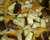 茄子と厚揚げとちくわのめんつゆおろし煮♪作り方4写真
