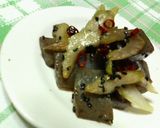 蒟蒻とセロリの☆黒胡麻炒め作り方5写真