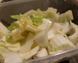 簡単！！白菜のマヨ風豆腐ソースあえ作り方1写真