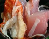 かにかまとマグロのポン酢あえ作り方3写真