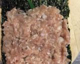簡単‼️ヘルシー鶏ひき肉の磯辺揚げ作り方6写真