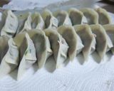 ヘルシー♡ホウレン草の翡翠色水餃子作り方5写真