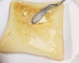 ✩チーズin♬薄焼き卵のせトースト✩作り方1写真