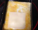 ✩チーズin♬薄焼き卵のせトースト✩作り方3写真