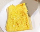 ✩チーズin♬薄焼き卵のせトースト✩作り方5写真