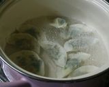 ヘルシー♡ホウレン草の翡翠色水餃子作り方6写真