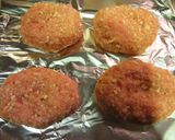 豆腐のヘルシー和風ハンバーグ☆温玉添え作り方3写真