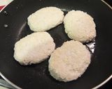 豆腐のヘルシー和風ハンバーグ☆温玉添え作り方5写真