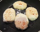 豆腐のヘルシー和風ハンバーグ☆温玉添え作り方6写真