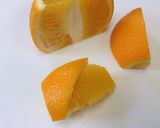 少しお洒落で食べやすいオレンジの飾り切り作り方6写真