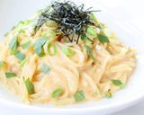 レンジで【Bistro明太クリームパスタ作り方6写真