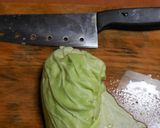 超シャキシャキ簡単　キャベツのサラダスパ作り方1写真