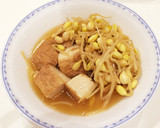 厚揚げと豆苗のさっと煮作り方4写真