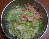 超シャキシャキ簡単　キャベツのサラダスパ作り方5写真