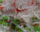簡単時短☆枝豆カニカマ海藻麺サラダ梅風味作り方2写真