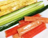 節分にも☆サラダ巻き寿司作り方6写真