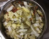 生姜が効いてる根菜スープ作り方5写真