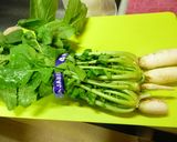 だいこん葉で二品！菜飯と塩レモンの浅漬け作り方1写真