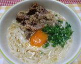 ★糖質０ｇ麺で美味しい＊肉うどん風＊♪作り方5写真