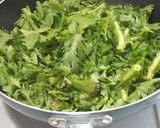 春菊と鮏フレークの簡単パスタ作り方3写真