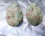 簡単☆アボカドとトマトのマヨ醤油焼き☆作り方3写真