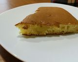 フライパンで簡単！大きなバナナパンケーキ作り方9写真