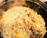 昨夜の余ったすき焼きのタレで簡単糸こん丼作り方2写真