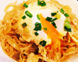 昨夜の余ったすき焼きのタレで簡単糸こん丼作り方4写真