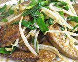 町の定食屋っぽい「大皿レバニラ」作り方8写真