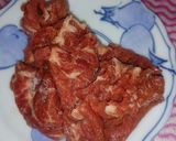牛コマとエリンギの甜麺醤マヨ炒め作り方3写真
