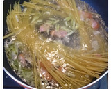 10分で完成☆簡単!!和風スープパスタ作り方6写真