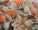 鶏団子ときのこの鍋作り方8写真