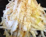 新玉ねぎと大根をモリモリ食べれる鰹節あえ作り方3写真
