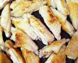フライパン一つで＊手羽中の甘辛焼き＊作り方3写真