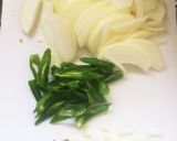 フライパン一つ!お刺身 サーモンのパスタ作り方2写真