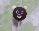 友チョコに☆まっくろくろすけケーキポップ作り方11写真