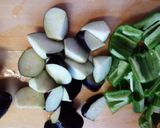 ナスとピーマンのしんやき作り方1写真