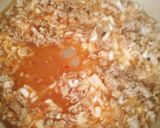 簡単☆豚ひき肉のピリ辛パスタ作り方2写真