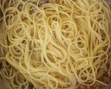 簡単☆豚ひき肉のピリ辛パスタ作り方3写真