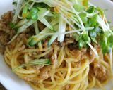 簡単☆豚ひき肉のピリ辛パスタ作り方4写真