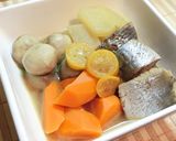身欠きにしんと野菜の金柑煮作り方5写真