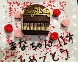 ピアノケーキ チョコレート作り方6写真