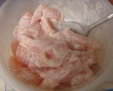 鶏むね肉の揚げないやわらかカツ風作り方3写真
