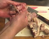 圧力鍋で取る濃厚鶏ガラスープ♪作り方2写真