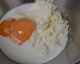世界一の朝ごはん。ふんわりパンケーキ。作り方2写真